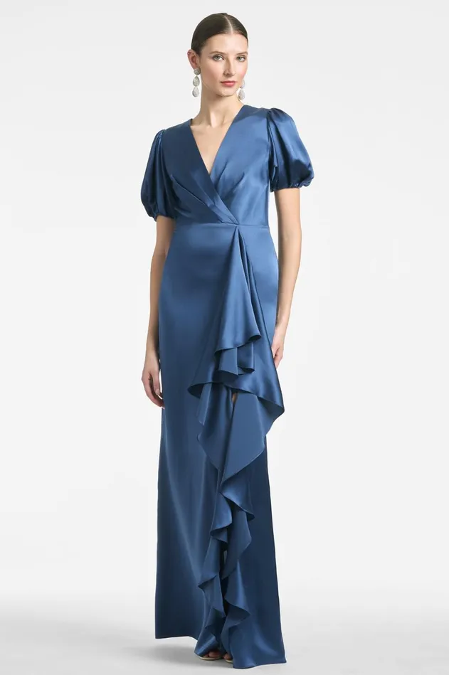 Mila Gown 8211 Indigo Women Sachin and Babi Formal