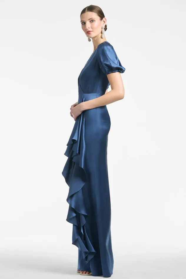 Mila Gown 8211 Indigo Women Sachin and Babi Formal