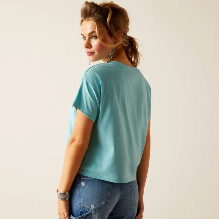 Mills TShirt Marine Blue Women Ariat TShirts and Tops Mills TShirt Marine Blue Women Ariat TShirts and Tops
