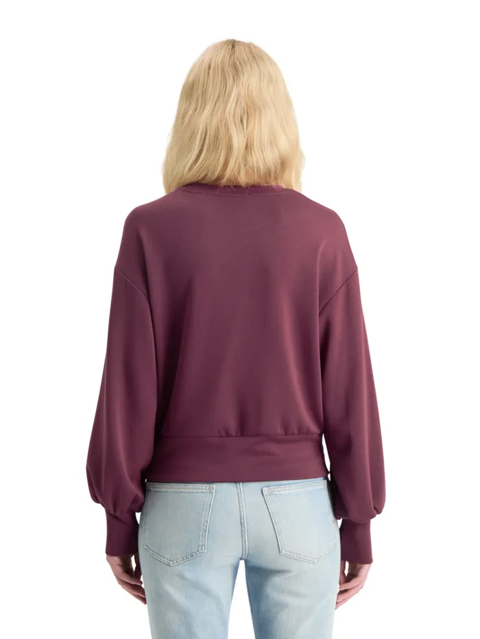 MODAL SWEATSHIRT Berry Women Scotch and Soda Sweatshirts and Hoodies