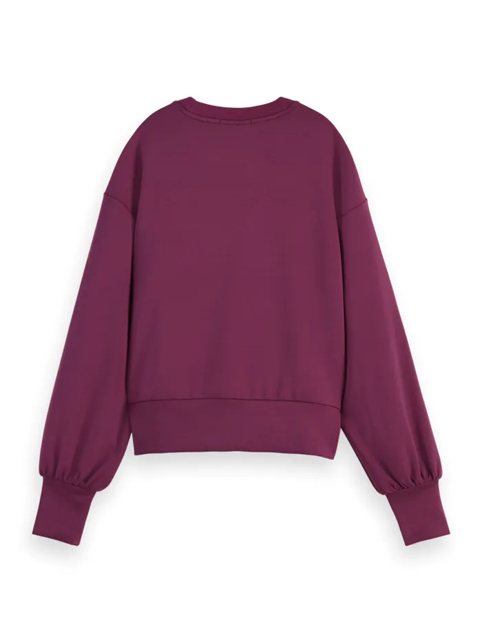 MODAL SWEATSHIRT Berry Women Scotch and Soda Sweatshirts and Hoodies
