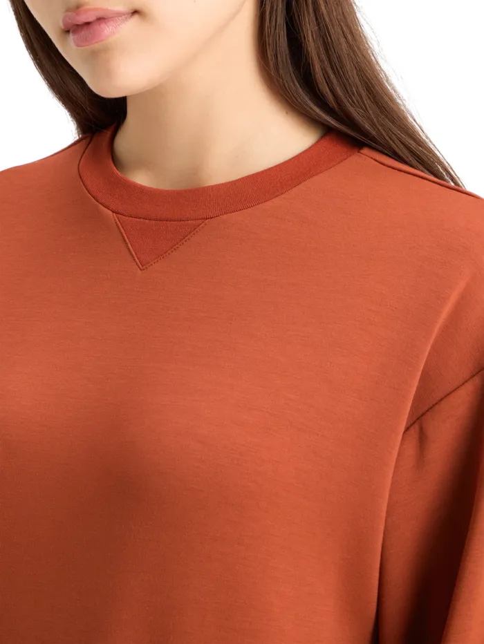 MODAL SWEATSHIRT Berry Women Scotch and Soda Sweatshirts and Hoodies