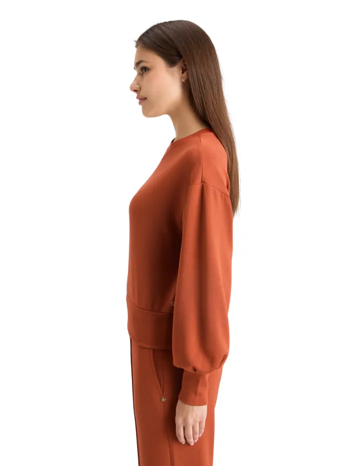MODAL SWEATSHIRT Berry Women Scotch and Soda Sweatshirts and Hoodies
