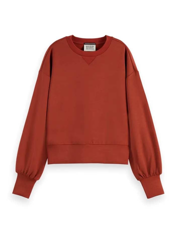 MODAL SWEATSHIRT Berry Women Scotch and Soda Sweatshirts and Hoodies