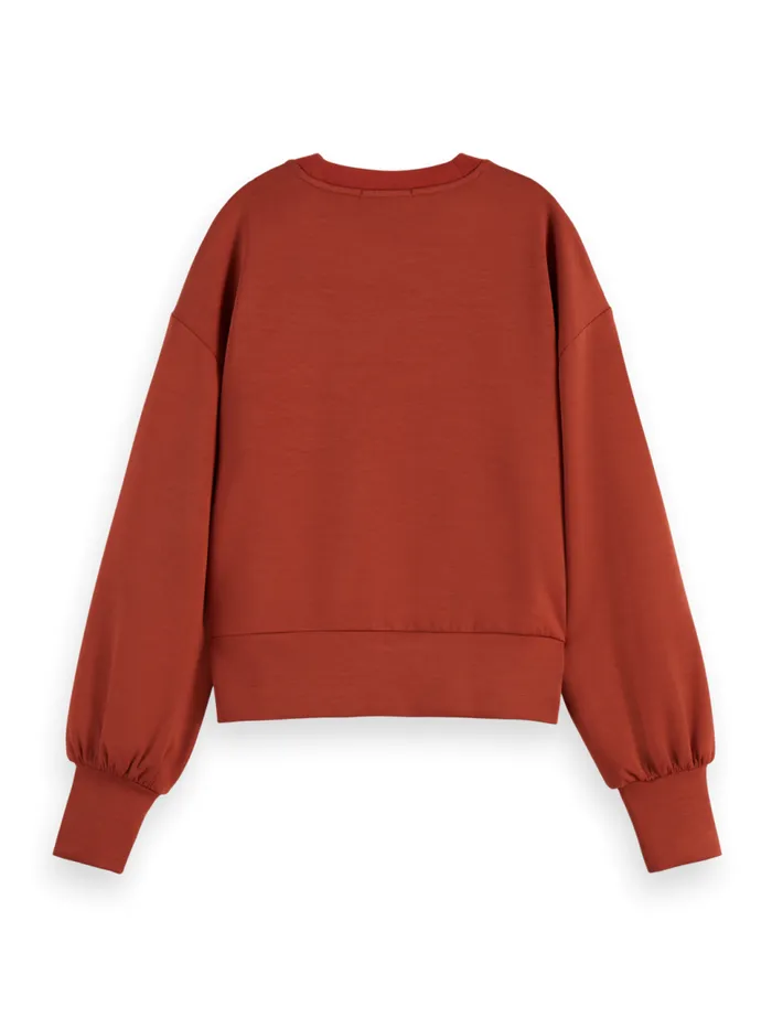 MODAL SWEATSHIRT Berry Women Scotch and Soda Sweatshirts and Hoodies