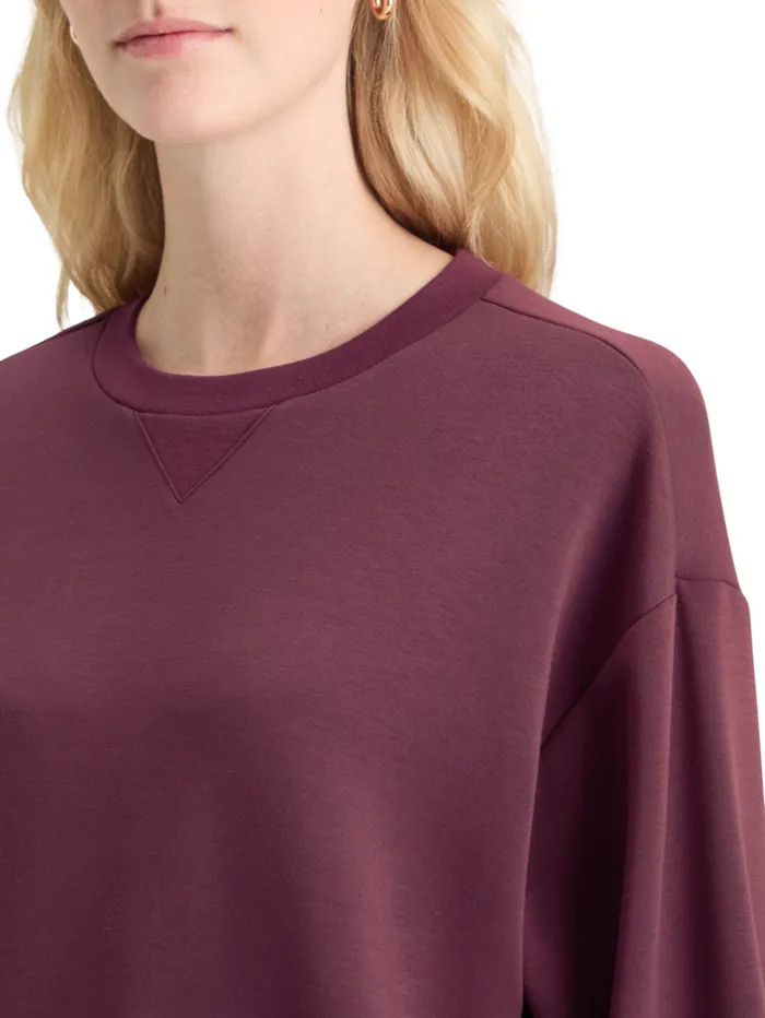 MODAL SWEATSHIRT Berry Women Scotch and Soda Sweatshirts and Hoodies