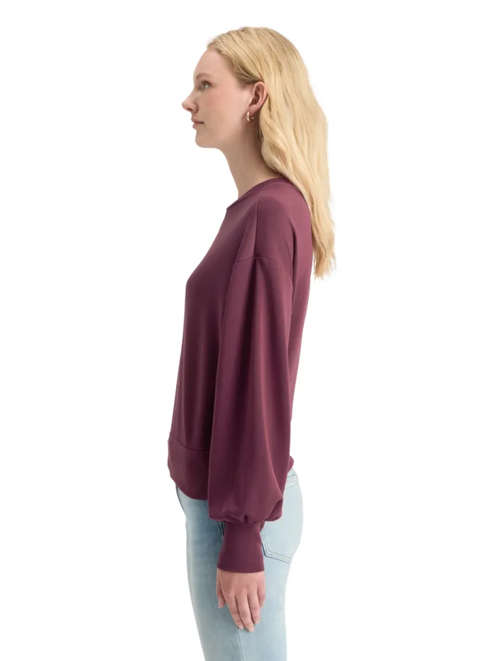 MODAL SWEATSHIRT Berry Women Scotch and Soda Sweatshirts and Hoodies