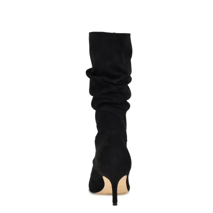 Mycki Dress Boots Black Women Nine West Boots and Booties Mycki Dress Boots Black Women Nine West Boots and Booties