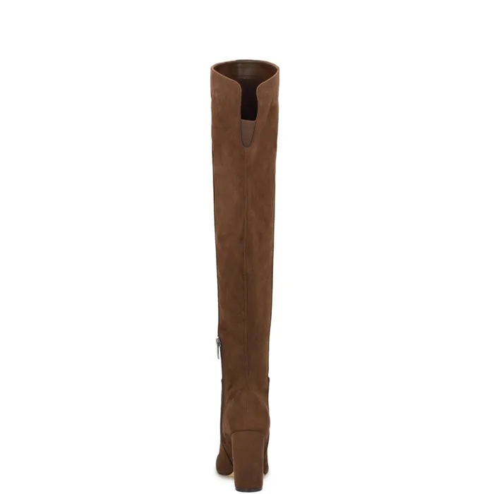Naomis Over The Knee Dress Boots Dark Brown Women Nine West Boots and Booties Naomis Over The Knee Dress Boots Dark Brown Women Nine West Boots and Booties