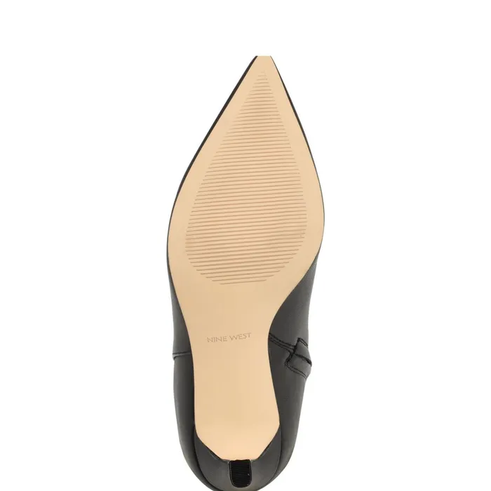 Napts Dress Boots Black Leather Women Nine West Boots and Booties Napts Dress Boots Black Leather Women Nine West Boots and Booties