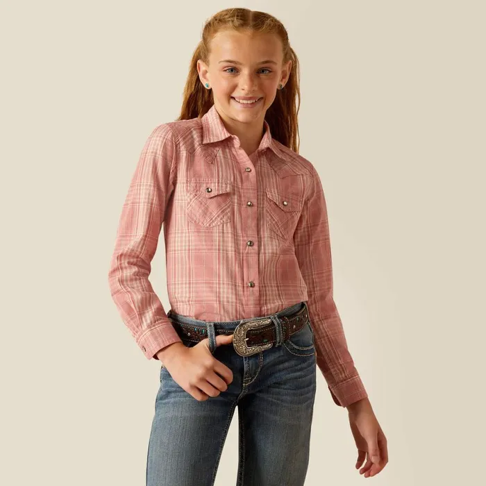 Nazca Shirt Plaid Kids Ariat Button Down Shirts