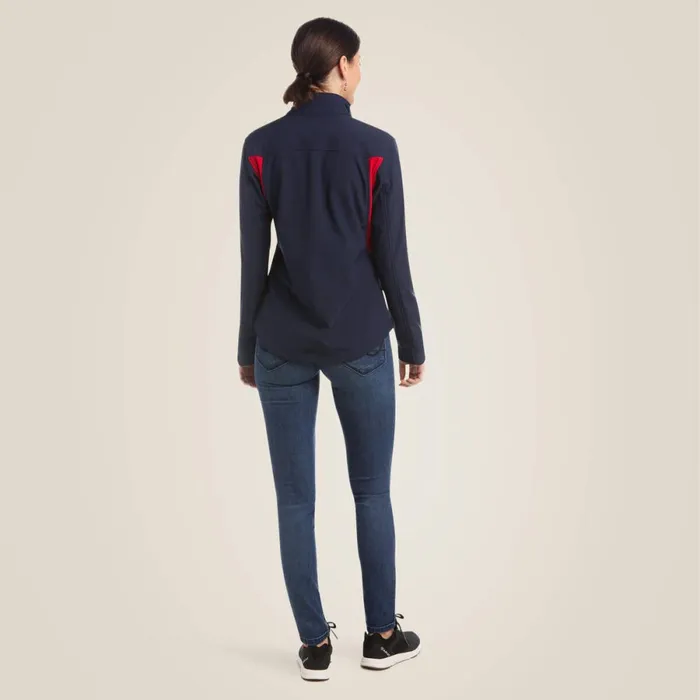 New Team Softshell Jacket Navyred Women Ariat Jackets and Vests New Team Softshell Jacket Navyred Women Ariat Jackets and Vests