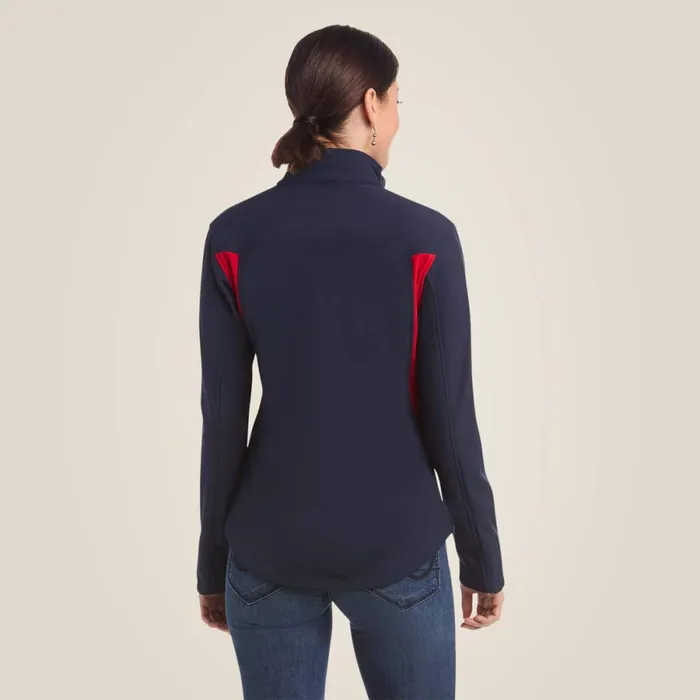 New Team Softshell Jacket Navyred Women Ariat Jackets and Vests New Team Softshell Jacket Navyred Women Ariat Jackets and Vests