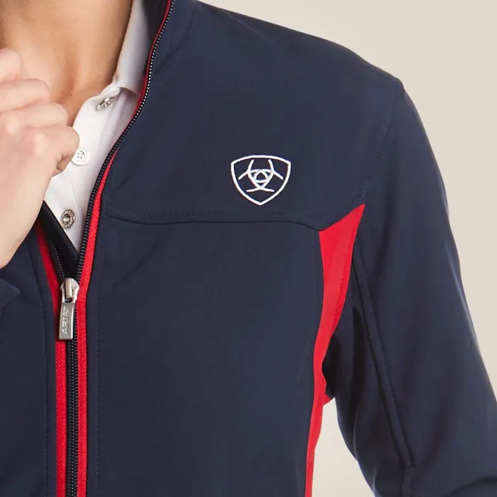 New Team Softshell Jacket Navyred Women Ariat Jackets and Vests New Team Softshell Jacket Navyred Women Ariat Jackets and Vests