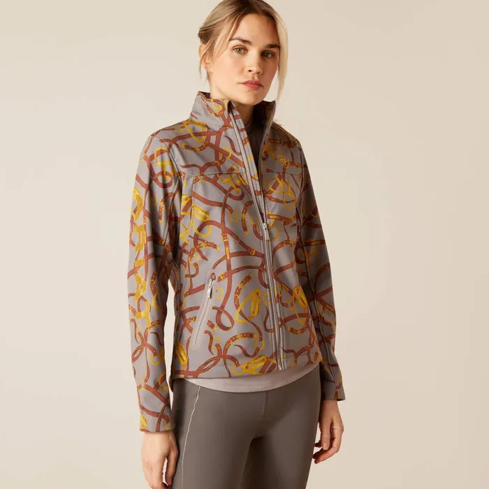 New Team Softshell Jacket Zinc Bridle Women Ariat Jackets and Vests