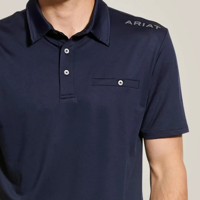 Norco Polo Navy Men Ariat TShirts and Polos Norco Polo Navy Men Ariat TShirts and Polos
