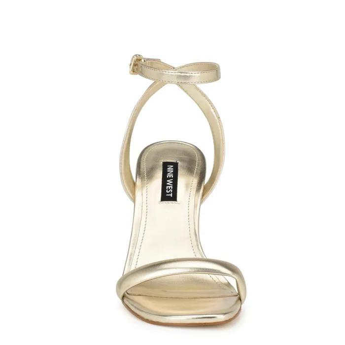 Nyra Ankle Strap Sandals Platino Women Nine West Sandals Nyra Ankle Strap Sandals Platino Women Nine West Sandals