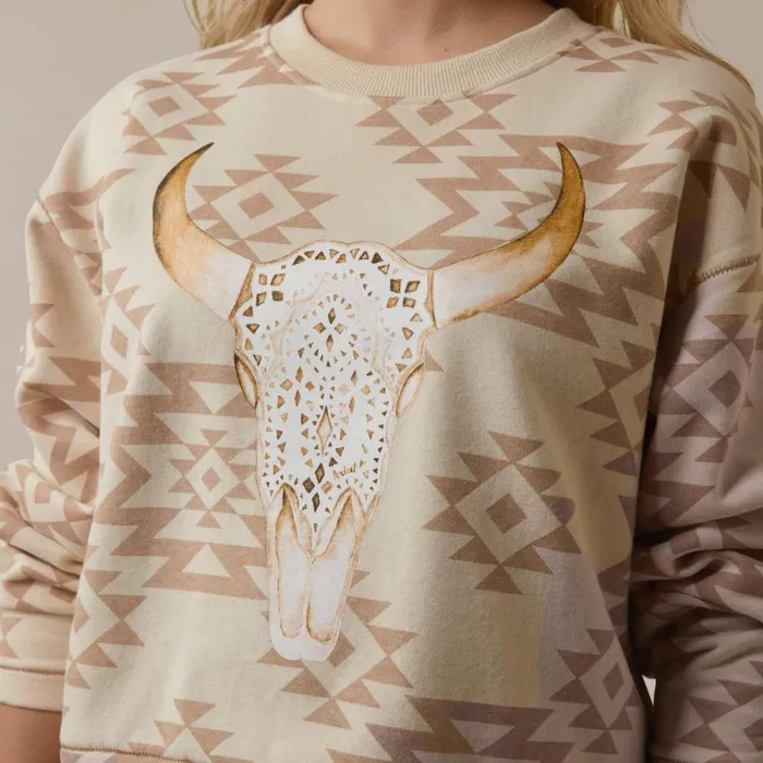 O039Keefe Sweatshirt Brazilian Sand Women Ariat Sweatshirts and Hoodies O039Keefe Sweatshirt Brazilian Sand Women Ariat Sweatshirts and Hoodies