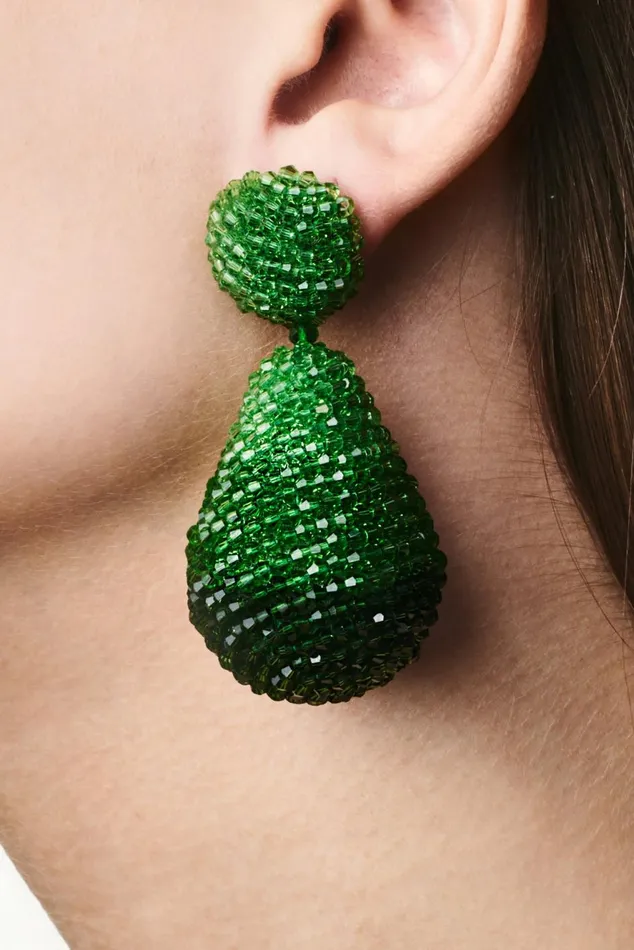 Ombre Elise Earrings 8211 Faceted Beads Women Sachin and Babi Earrings