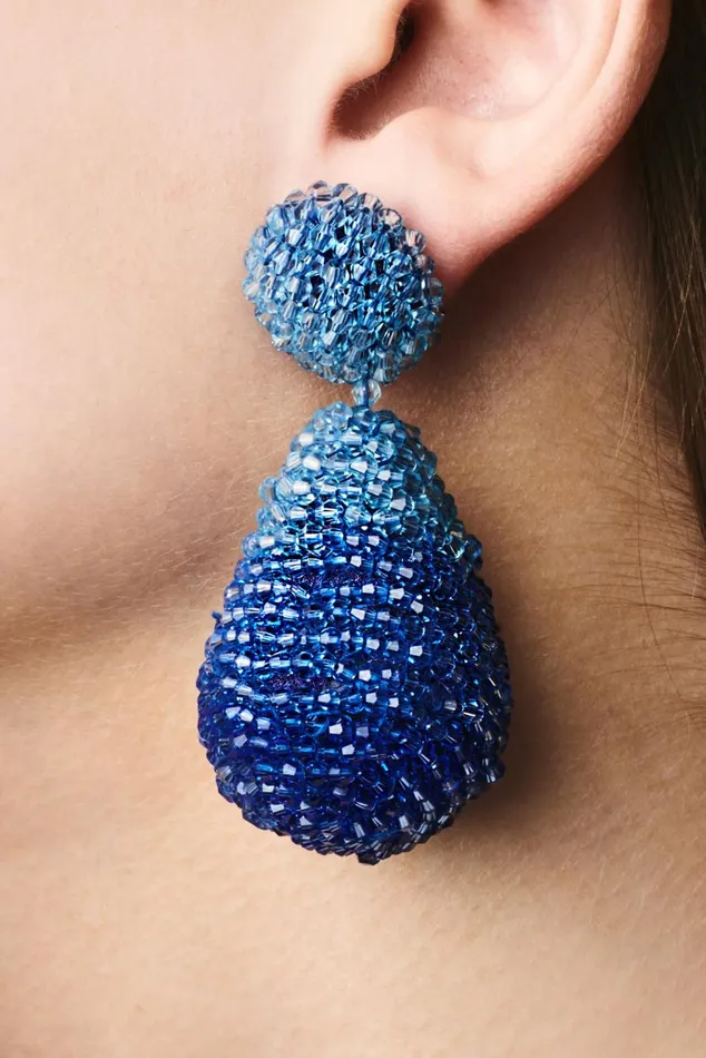 Ombre Elise Earrings 8211 Faceted Beads Women Sachin and Babi Earrings Ombre Elise Earrings 8211 Faceted Beads Women Sachin and Babi Earrings