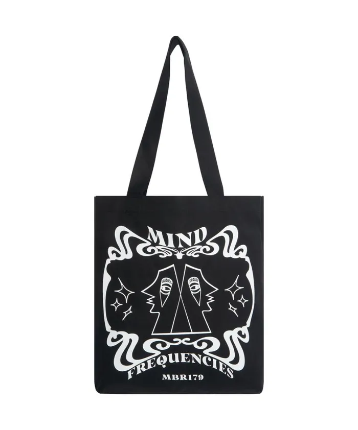 One Teaspoon Bags MIND FREQUENCIES MOBLACK TOTE BAG 8211 Women One Teaspoon Bags MIND FREQUENCIES MOBLACK TOTE BAG 8211 Women