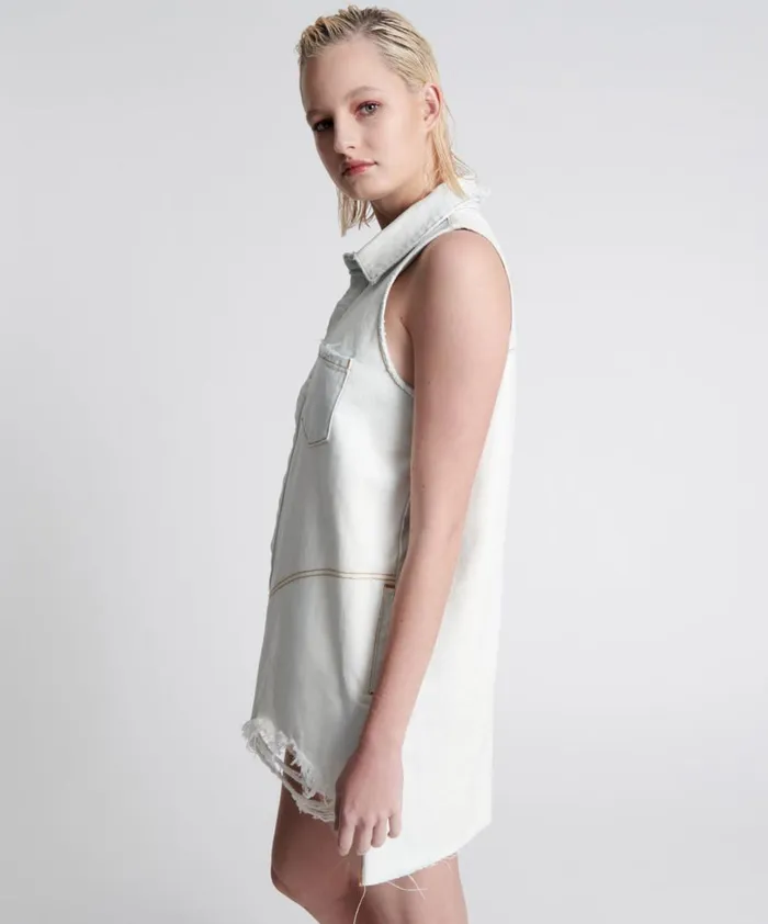 One Teaspoon Denim Dresses XANTHE BRAXTON DRESS 8211 Women One Teaspoon Denim Dresses XANTHE BRAXTON DRESS 8211 Women