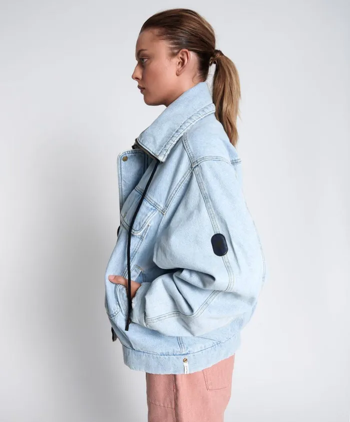One Teaspoon Denim Jackets BEST BLUE DENIM PUFFA JACKET 8211 Women One Teaspoon Denim Jackets BEST BLUE DENIM PUFFA JACKET 8211 Women