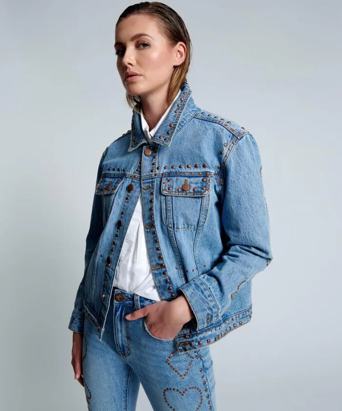 One Teaspoon Denim Jackets LUCKY BET DENIM TRUCKER JACKET 8211 Women