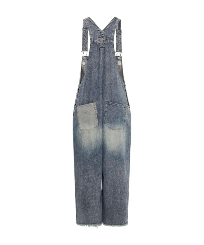One Teaspoon Denim Jumpsuits DIRTY BLUE STANTON ST SKATER DENIM OVERALLS 8211 Women One Teaspoon Denim Jumpsuits DIRTY BLUE STANTON ST SKATER DENIM OVERALLS 8211 Women