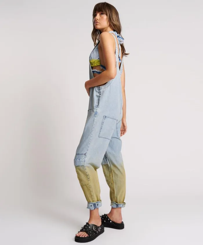 One Teaspoon Denim Jumpsuits GOLDEN HOUR HEROES JUMPSUIT 8211 Women One Teaspoon Denim Jumpsuits GOLDEN HOUR HEROES JUMPSUIT 8211 Women