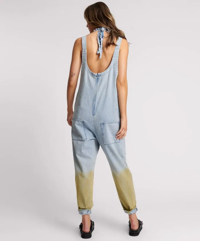One Teaspoon Denim Jumpsuits GOLDEN HOUR HEROES JUMPSUIT 8211 Women One Teaspoon Denim Jumpsuits GOLDEN HOUR HEROES JUMPSUIT 8211 Women