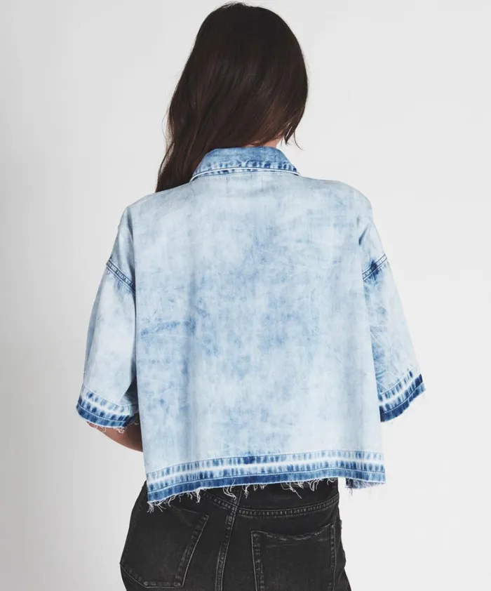 One Teaspoon Denim Tops PIONEER DENIM SHIRT 8211 Women One Teaspoon Denim Tops PIONEER DENIM SHIRT 8211 Women