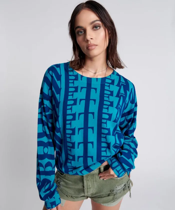 One Teaspoon Knitwear ON REPEAT OVERSIZED SWEATER 8211 Women