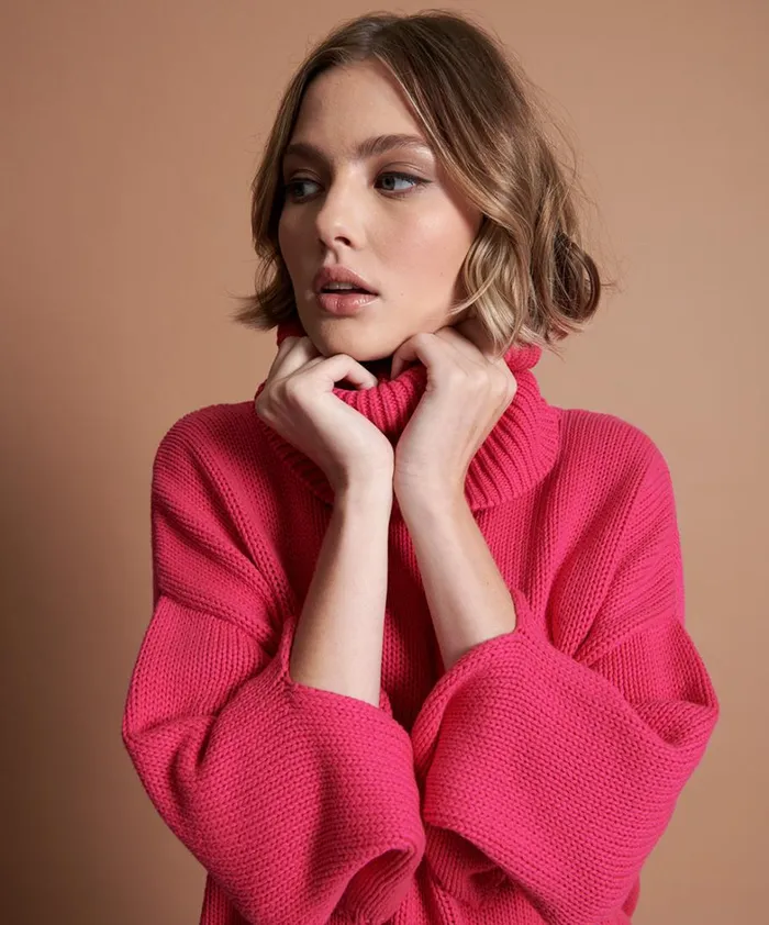 One Teaspoon Knitwear WINONA BACKLESS SWEATER PINK 8211 Women One Teaspoon Knitwear WINONA BACKLESS SWEATER PINK 8211 Women