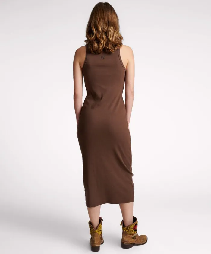 One Teaspoon Midi and Maxi Dresses ONE TEASPOON RIB SINGLET MIDI DRESS 8211 Women One Teaspoon Midi and Maxi Dresses ONE TEASPOON RIB SINGLET MIDI DRESS 8211 Women