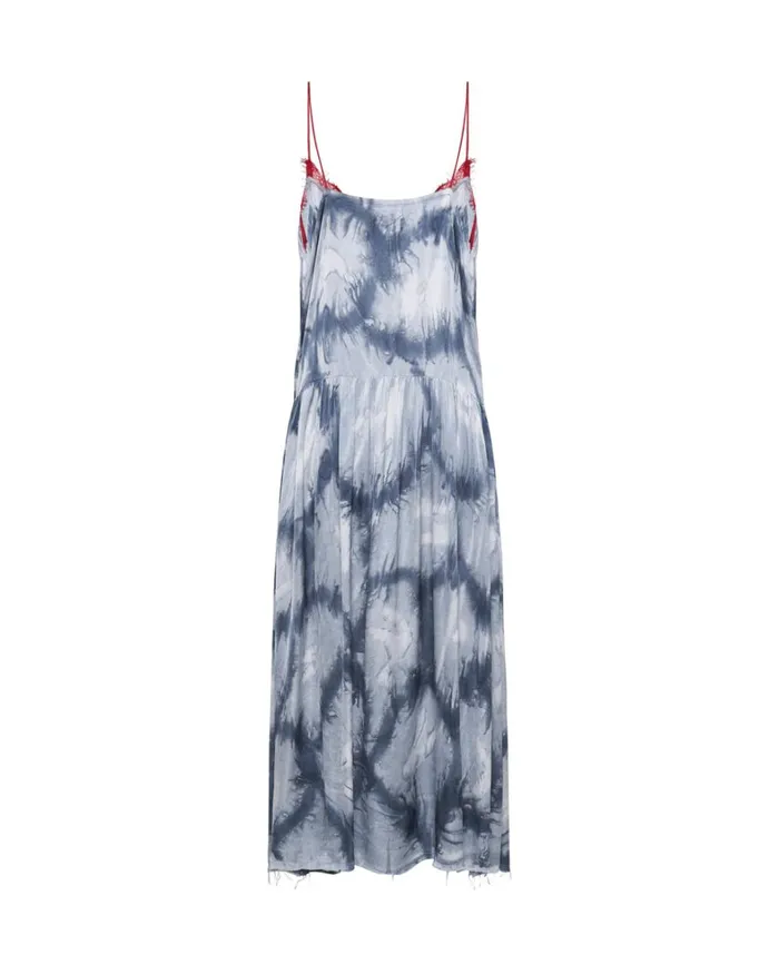 One Teaspoon Midi and Maxi Dresses REFLECTION HAND PRINTED HIDEAWAY SLIP DRESS 8211 Women One Teaspoon Midi and Maxi Dresses REFLECTION HAND PRINTED HIDEAWAY SLIP DRESS 8211 Women