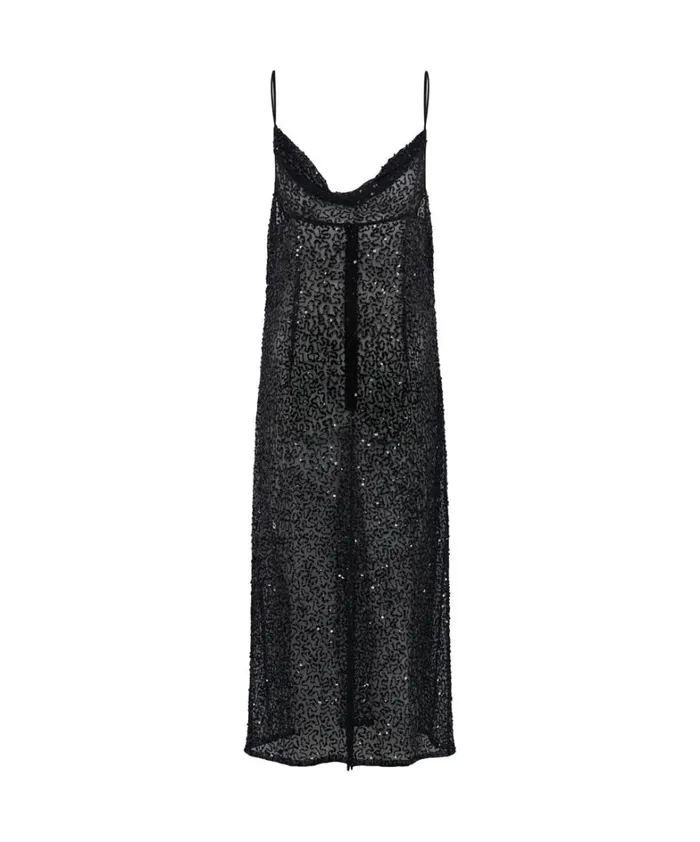 One Teaspoon Midi and Maxi Dresses STELLAR HAND BEADED SLIP DRESS 8211 Women One Teaspoon Midi and Maxi Dresses STELLAR HAND BEADED SLIP DRESS 8211 Women