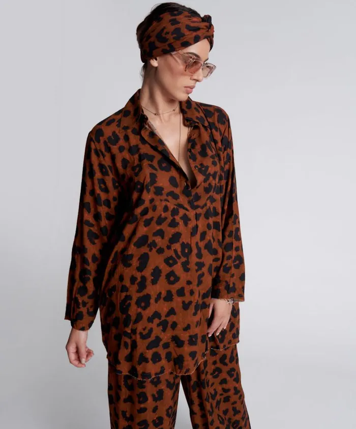 One Teaspoon Mini Dresses ANIMAL ANARCHY TUX TUNIC 8211 Women One Teaspoon Mini Dresses ANIMAL ANARCHY TUX TUNIC 8211 Women