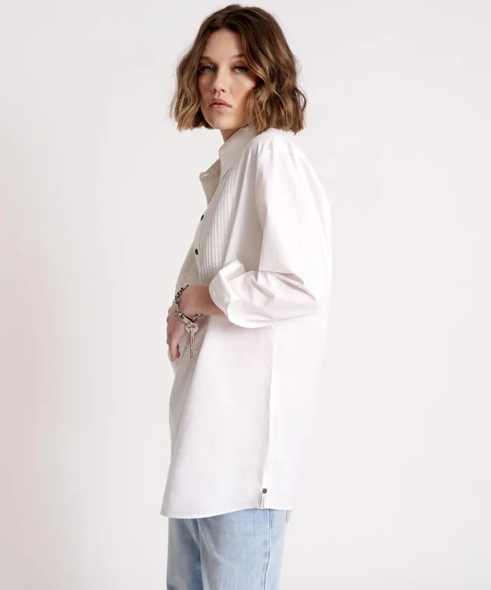 One Teaspoon Mini Dresses TUXEDO SHIRT DRESS 8211 Women One Teaspoon Mini Dresses TUXEDO SHIRT DRESS 8211 Women