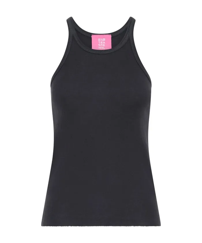 One Teaspoon Tees and Tanks ONETEASPOON FINE RIB SINGLET 8211 Women One Teaspoon Tees and Tanks ONETEASPOON FINE RIB SINGLET 8211 Women