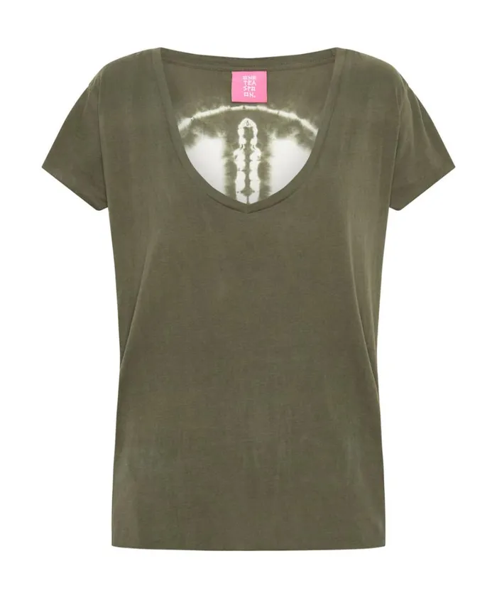 One Teaspoon Tees and Tanks ORGANIC PEACE SCOOP NECK TEE 8211 Women One Teaspoon Tees and Tanks ORGANIC PEACE SCOOP NECK TEE 8211 Women