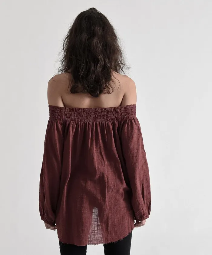 One Teaspoon Tops TAHITIAN PEARL MUSLIN TOP 0 8211 Women One Teaspoon Tops TAHITIAN PEARL MUSLIN TOP 0 8211 Women