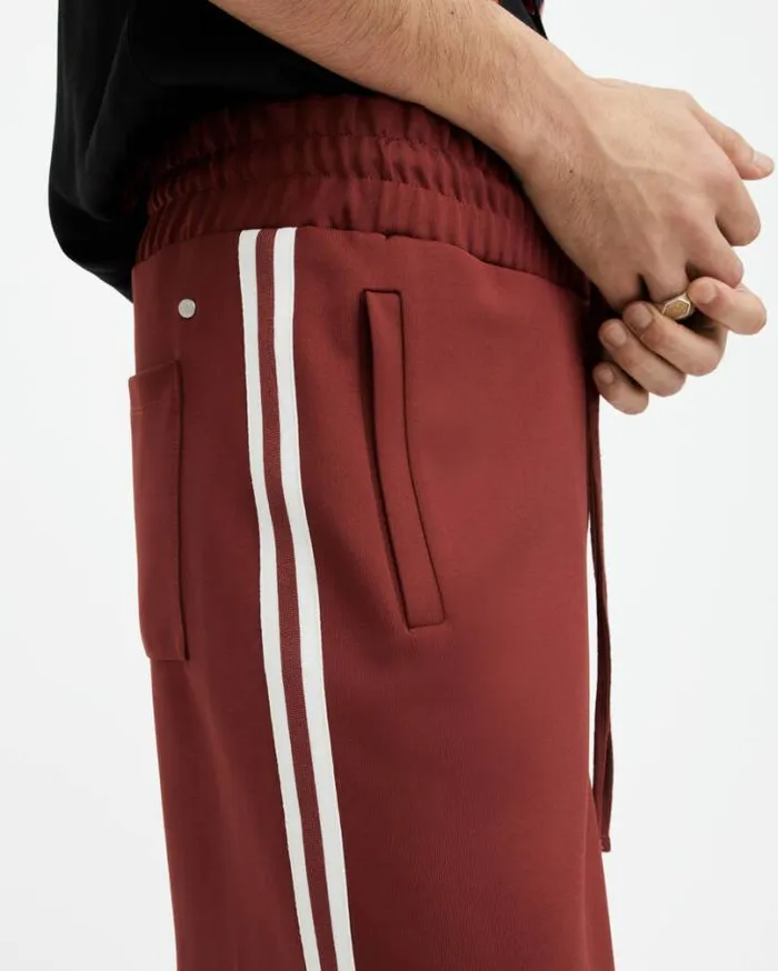 Oren Straight Fit Sweatpants Imperial Red Men AllSaints Pants