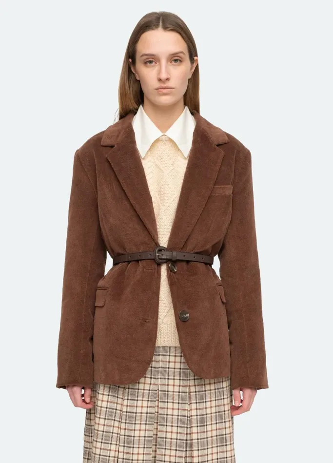 Outerwear Women Sea New York Cooper Blazer Brown