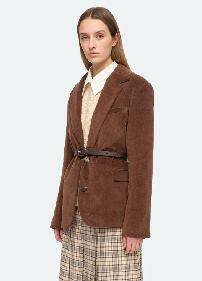 Outerwear Women Sea New York Cooper Blazer Brown