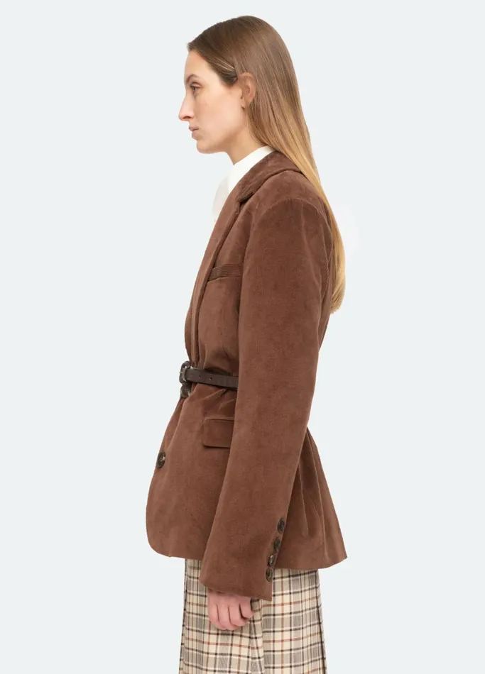 Outerwear Women Sea New York Cooper Blazer Brown