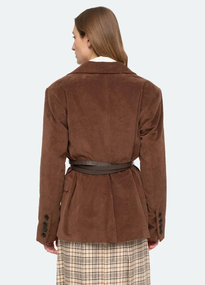 Outerwear Women Sea New York Cooper Blazer Brown