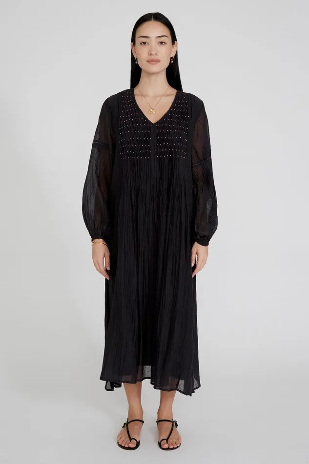 Pamela Dress Caviar Women Chan Luu Dresses