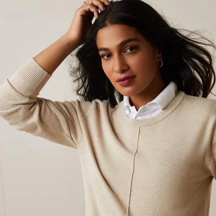 Peninsula Sweater Oatmeal Women Ariat Sweaters and Cardigans Peninsula Sweater Oatmeal Women Ariat Sweaters and Cardigans