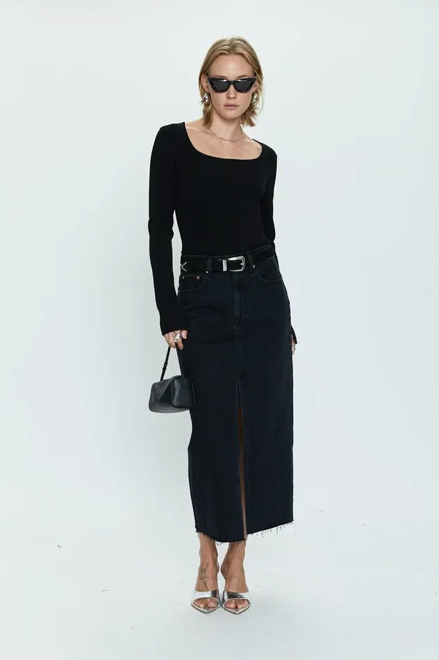 Pistola Denim Denim Women Alice Midi Skirt 8211 Underground Underground